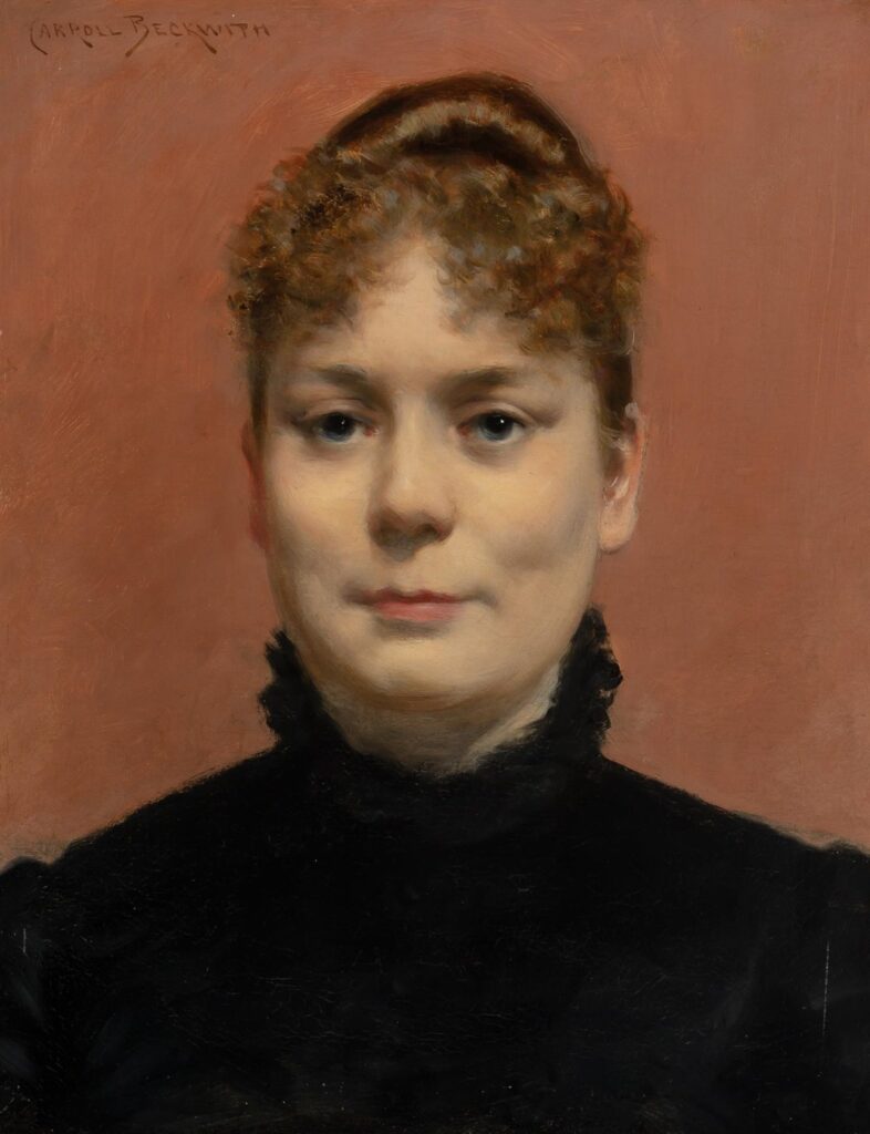 James Carroll Beckwith
American, 1852-1917
Portrait of a Lady